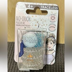 5pc Invisibobble Disney Cinderella No Ouch Hair Ties